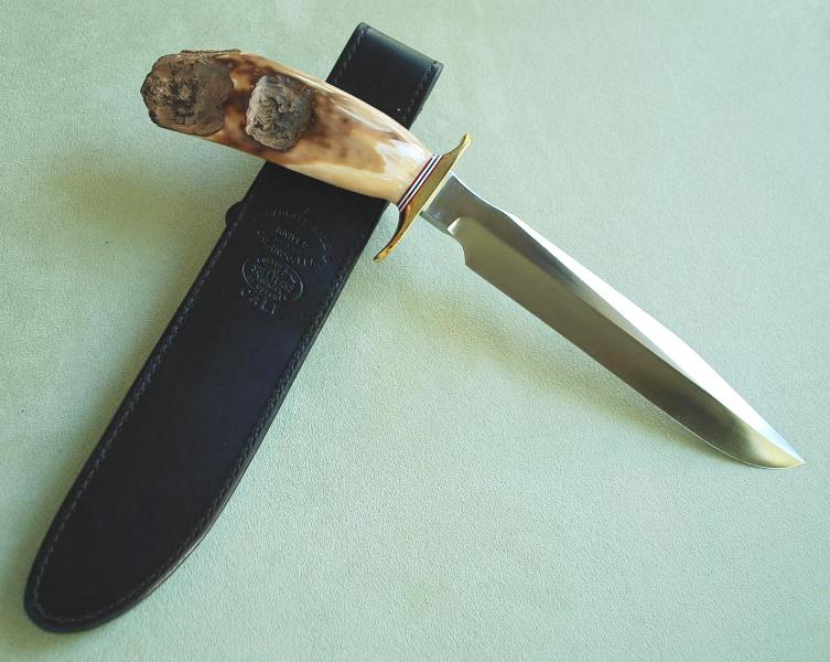 #1-8 (fossil artifact) knife & sheath back.JPG